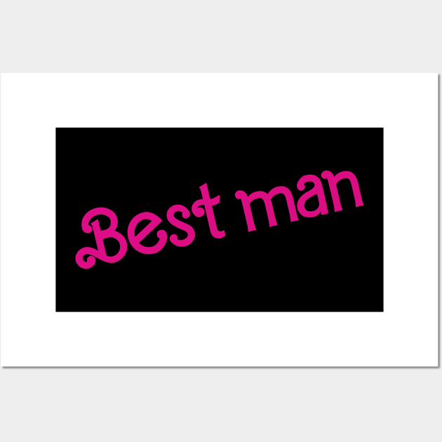 Best Man Barbie Wall Art by byb